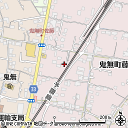 香川県高松市鬼無町藤井133-10周辺の地図