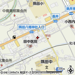 和歌山県橋本市隅田町中島117周辺の地図