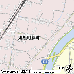 香川県高松市鬼無町藤井218周辺の地図