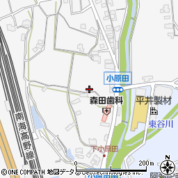 和歌山県橋本市小原田361周辺の地図