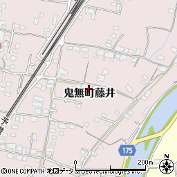 香川県高松市鬼無町藤井214周辺の地図