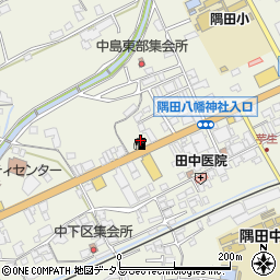 和歌山県橋本市隅田町中島83周辺の地図