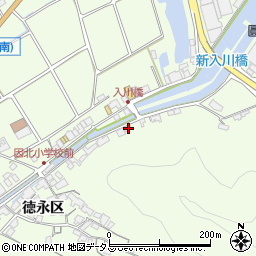 広島県尾道市因島中庄町徳永区26周辺の地図