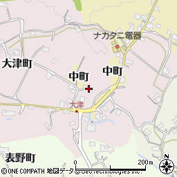 奈良県五條市大津町308-1周辺の地図