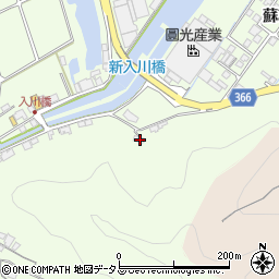 広島県尾道市因島中庄町徳永区11周辺の地図