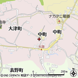 奈良県五條市大津町300周辺の地図