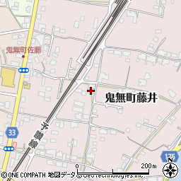 香川県高松市鬼無町藤井124周辺の地図