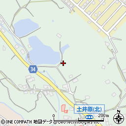 広島県東広島市黒瀬町楢原1038-4周辺の地図