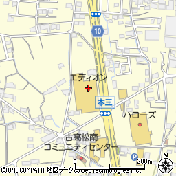 エディオン高松春日店周辺の地図