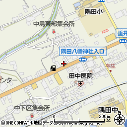 和歌山県橋本市隅田町中島109周辺の地図