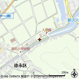 広島県尾道市因島中庄町徳永区丙周辺の地図