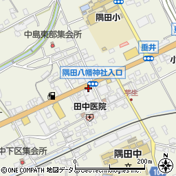 和歌山県橋本市隅田町中島113周辺の地図