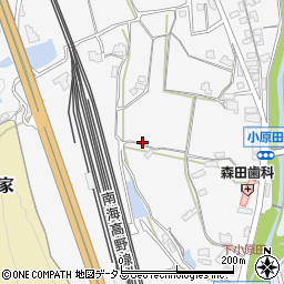 和歌山県橋本市小原田416周辺の地図