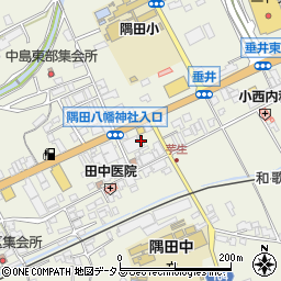和歌山県橋本市隅田町中島118周辺の地図