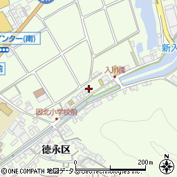広島県尾道市因島中庄町徳永区24周辺の地図