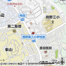梶山医院周辺の地図