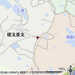兵庫県南あわじ市倭文委文673-1周辺の地図