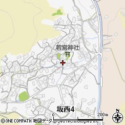 広島県坂町（安芸郡）上条周辺の地図