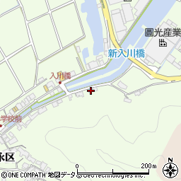 広島県尾道市因島中庄町徳永区16周辺の地図