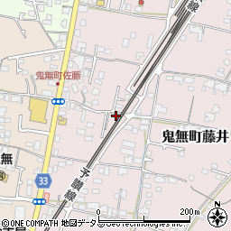 香川県高松市鬼無町藤井131周辺の地図