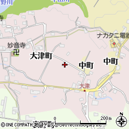 奈良県五條市大津町281周辺の地図