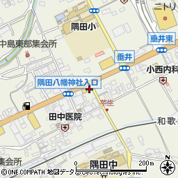 和歌山県橋本市隅田町中島119周辺の地図