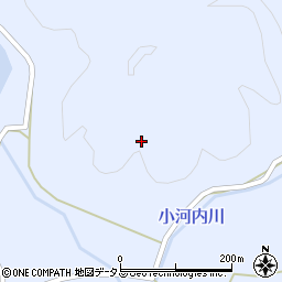 山口県下関市豊北町大字粟野（小河内）周辺の地図