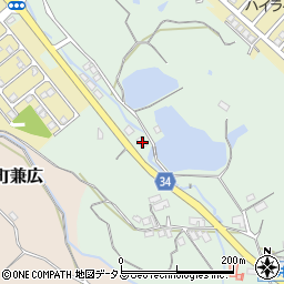 広島県東広島市黒瀬町楢原907周辺の地図