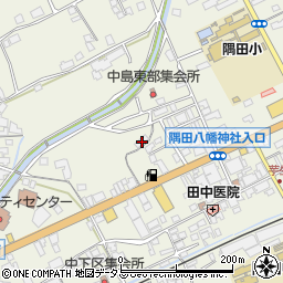 和歌山県橋本市隅田町中島79周辺の地図