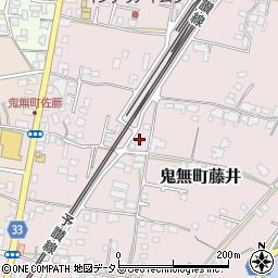 香川県高松市鬼無町藤井167周辺の地図