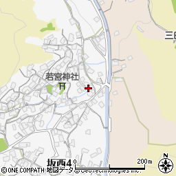 広島県安芸郡坂町向井田周辺の地図