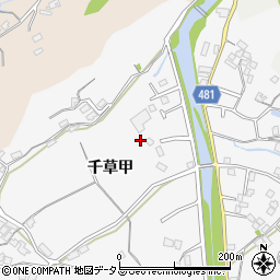 兵庫県洲本市千草甲61周辺の地図