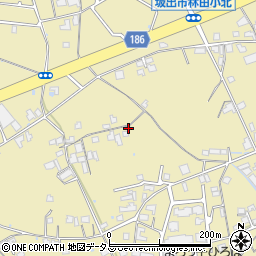 香川県坂出市林田町周辺の地図