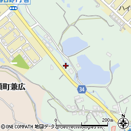 広島県東広島市黒瀬町楢原939周辺の地図