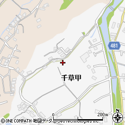 兵庫県洲本市千草甲69周辺の地図