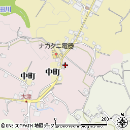 奈良県五條市大津町46周辺の地図