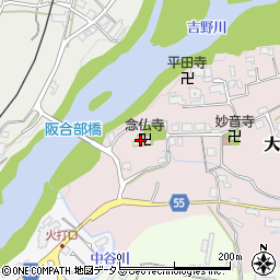 奈良県五條市大津町177周辺の地図