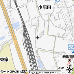 和歌山県橋本市小原田334周辺の地図