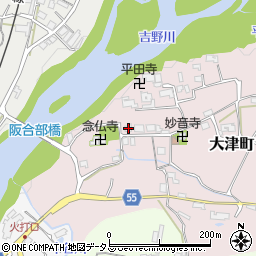 奈良県五條市大津町188周辺の地図
