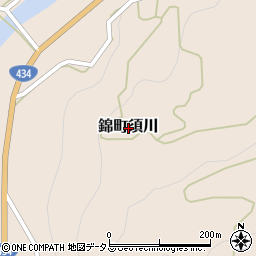 山口県岩国市錦町須川周辺の地図