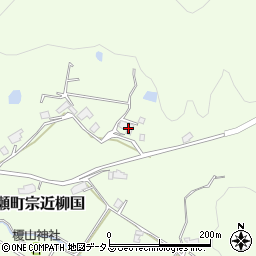 広島県東広島市黒瀬町宗近柳国2208周辺の地図