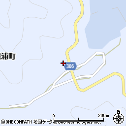 広島県尾道市因島鏡浦町43周辺の地図