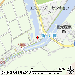 広島県尾道市因島中庄町徳永区4875周辺の地図