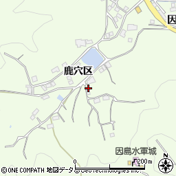 広島県尾道市因島中庄町3458周辺の地図