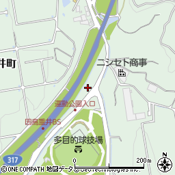 広島県尾道市因島重井町4388-1周辺の地図