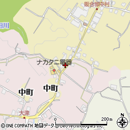 奈良県五條市中町483周辺の地図
