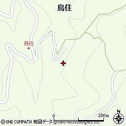 奈良県吉野郡黒滝村鳥住157周辺の地図