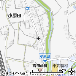 和歌山県橋本市小原田168周辺の地図
