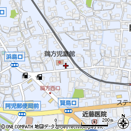 鍋島薬局周辺の地図