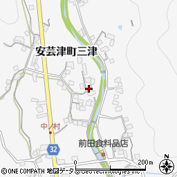 広島県東広島市安芸津町三津4937周辺の地図